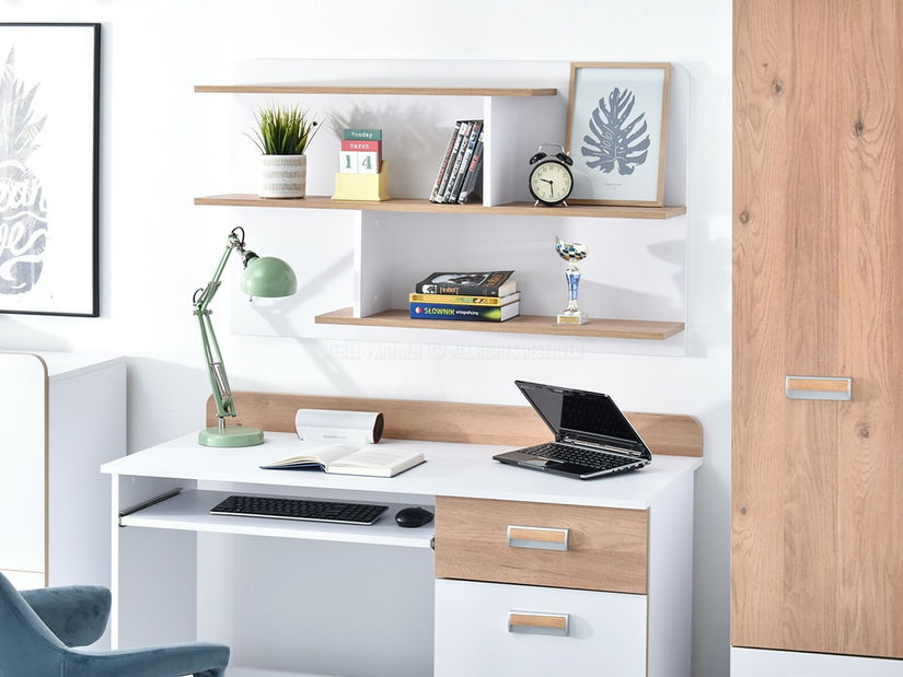 Mobilier cameră studenți Clerigo 01 (alb)