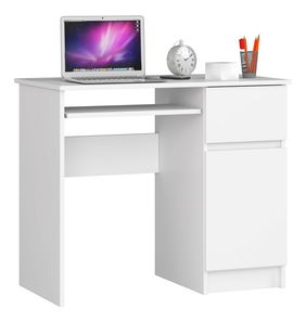 PC stolík Pobfenileno (biela)