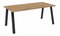 Jedálenský stôl Kermit 185x90 (dub lancelot) (pre 4 6 osob)