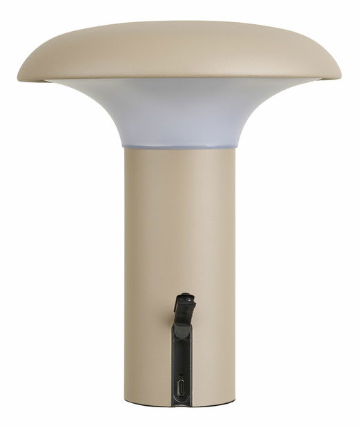 Vonkajšia LED lampa Rodelia (béžová)