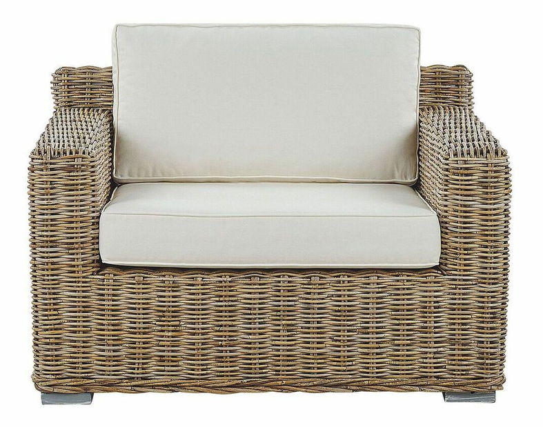 Kerti fotel szett 2 db. ARODE (barna)