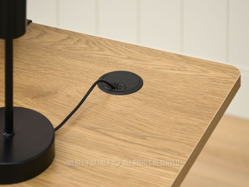 PC stolík Matts 140 (dub + čierna)