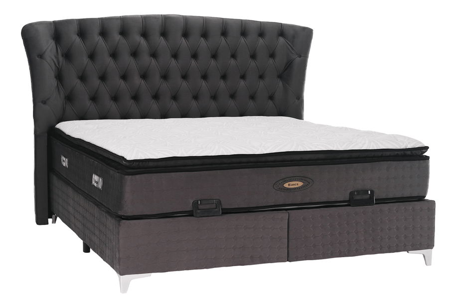 Manželská posteľ 180 cm Meilani 180 (sivá)