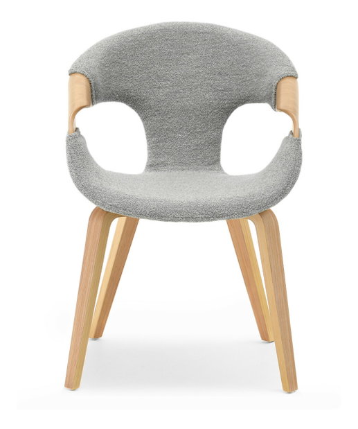 Scaun Kurt (stejar gri + stejar)