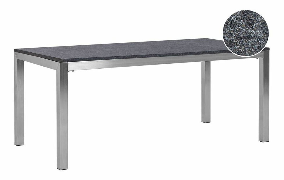 Kerti asztal Grosso (grafit) (hőkezelt gránitlap)