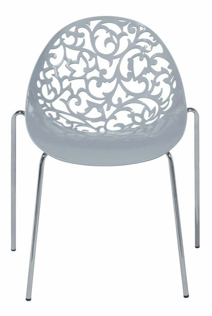 Set 4ks. jedálenských stoličiek Mumbwa (svetlosivá)