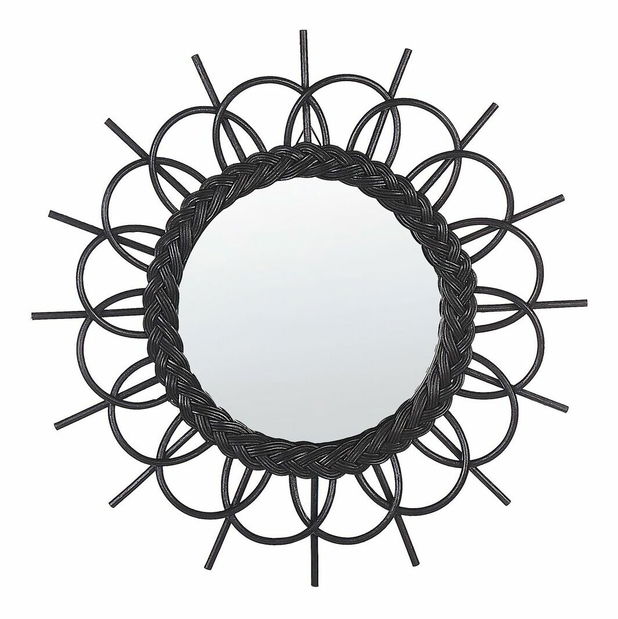 Fali tükör Thais (fekete) 