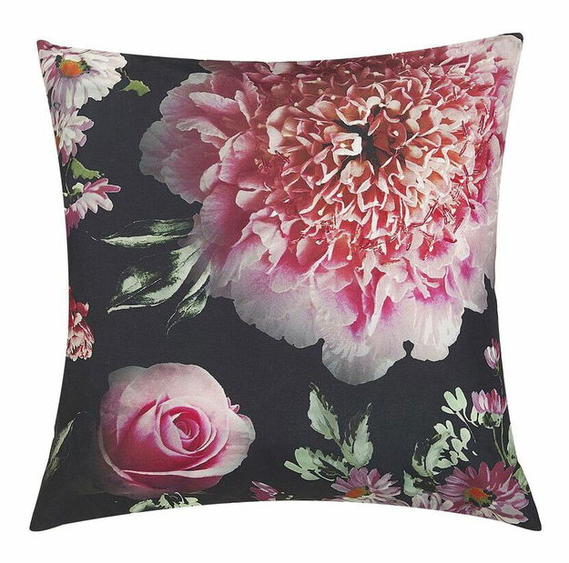 Set 2 buc perne decorative 45 x 45 cm Hedry (negru)