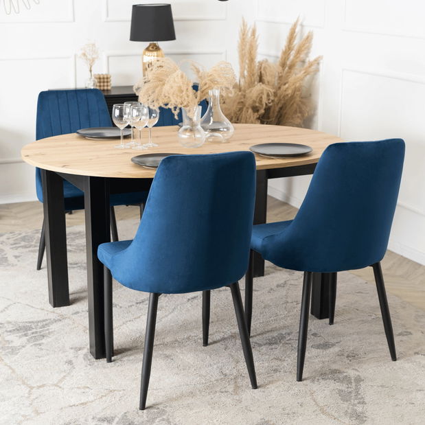 Jedálenská stolička Boquete (námornícka modrá) 