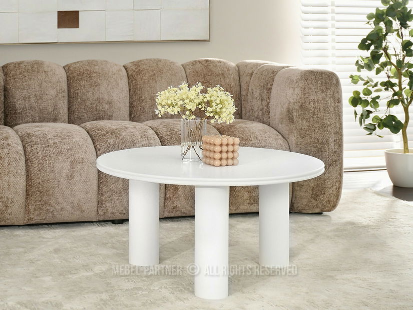 Măsuță de cafea Lienzo (alb)