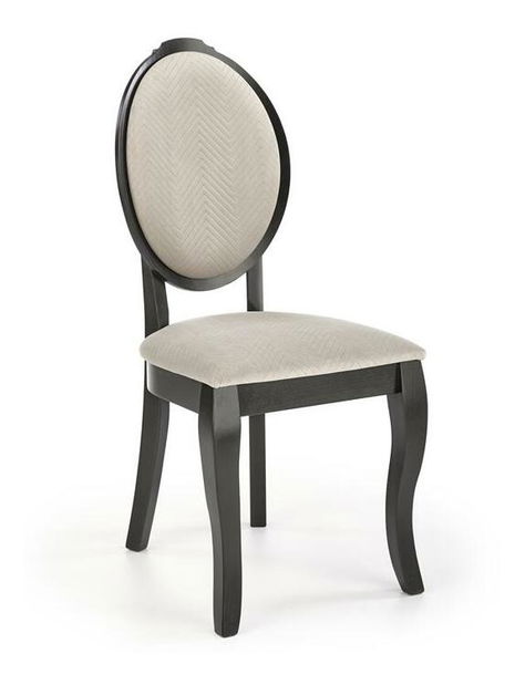 Scaun de sufragerie Valaro (bej + negru)