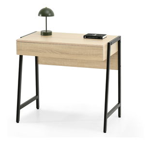PC asztal Norsinimo (sonoma + Fekete)