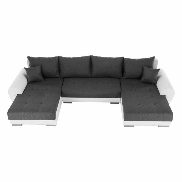 Rohová sedačka Tereny (ekokoža 26 + Malmo 90) (P)