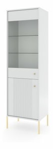 Vitrina Isae 40 (bijela + zlatna)