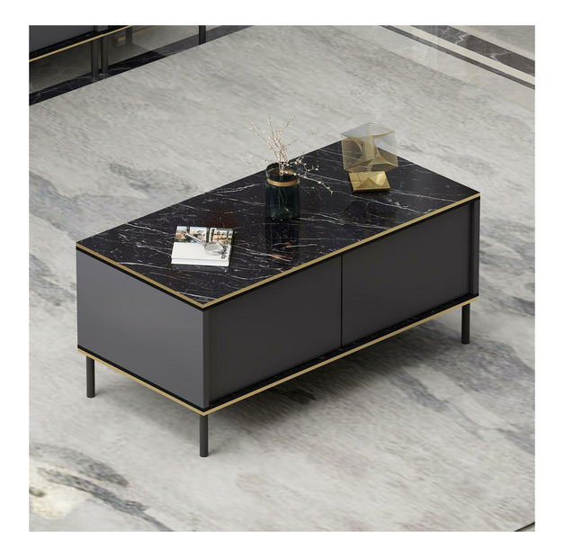 Konferenčný stolík Iris (antracit)