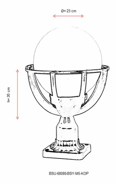 Vonkajšie nástenné svietidlo Bernice (čierna + biela)