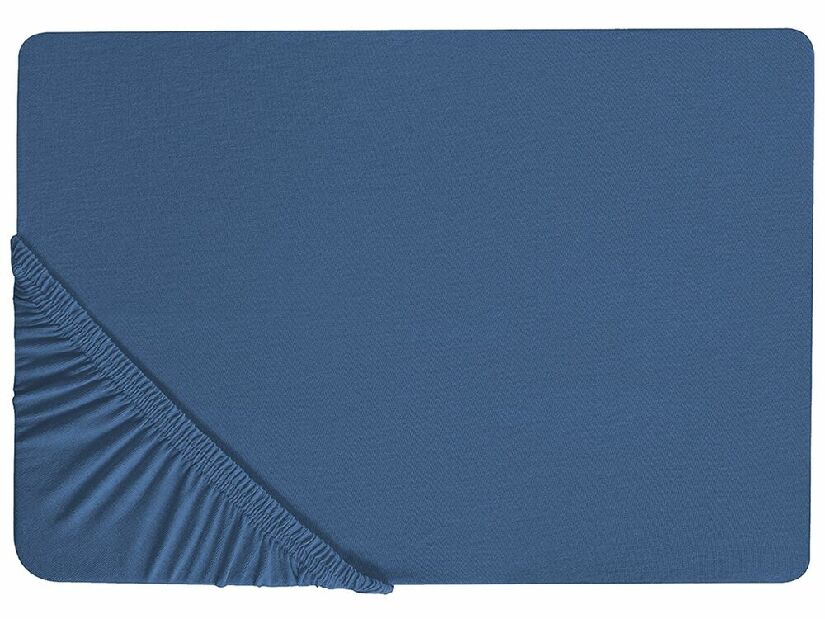 Cearceaf de pat 200 x 200 cm Januba (albastru)
