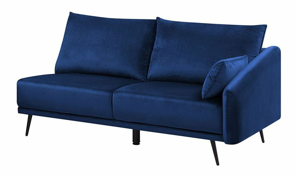 Sarokkanapé Yrso (kék) (LED világítással) (B)