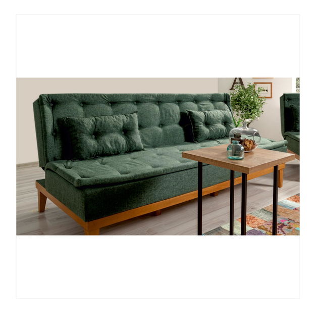 Set canapea fotoliu Fiorucci (verde)