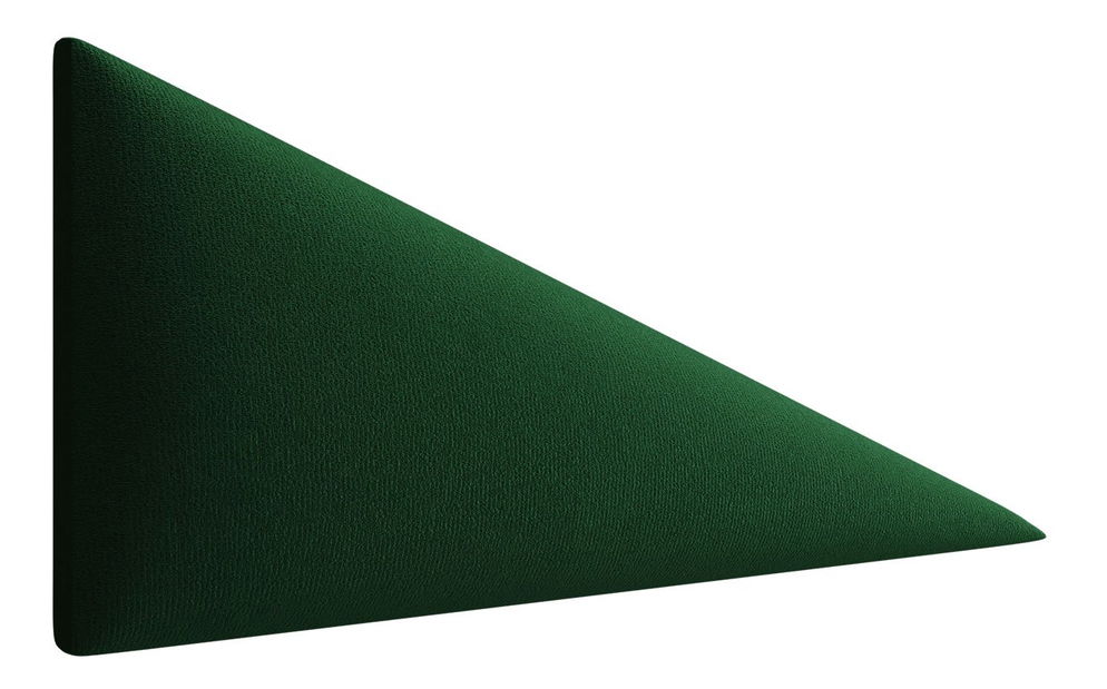 Čalúnený panel (1 ks.) Bag I DL/DP (tmavozelená ekokoža) (L) *výpredaj