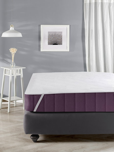 Matracvédő 200 x 200 cm Austin Poll (fehér)