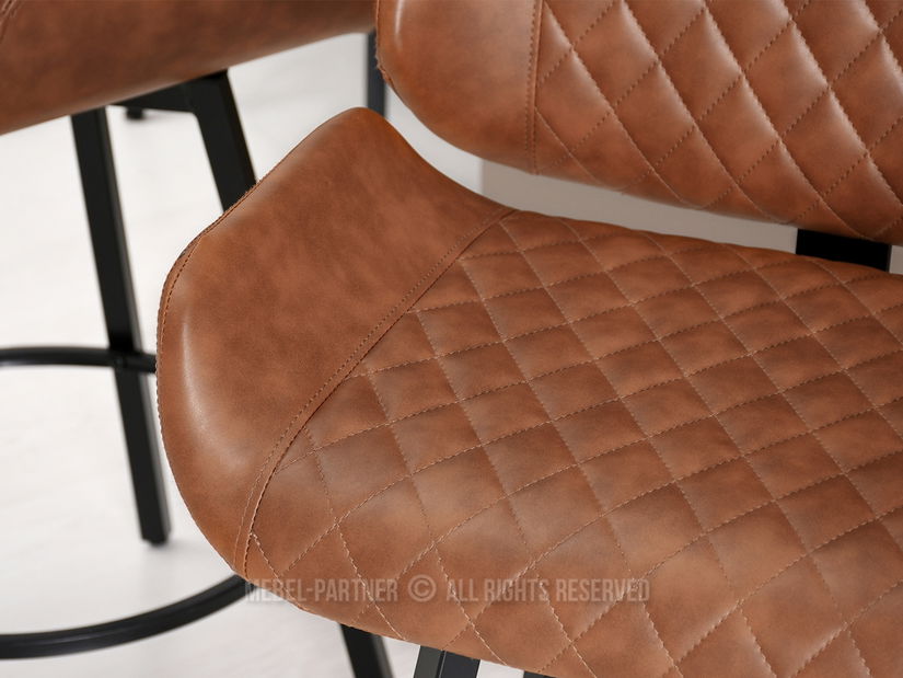 Stolička Pia (hnedá + čierna)