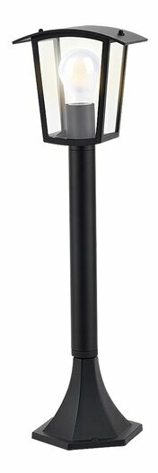 Kültéri állólámpa Taverna (átlátszó + fekete)