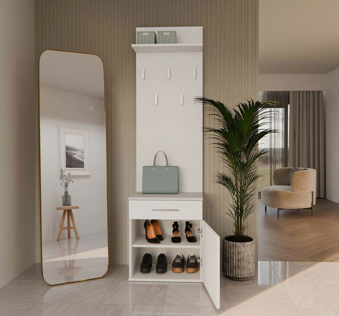 Set mobilier hol Dialogos 2 (alb)