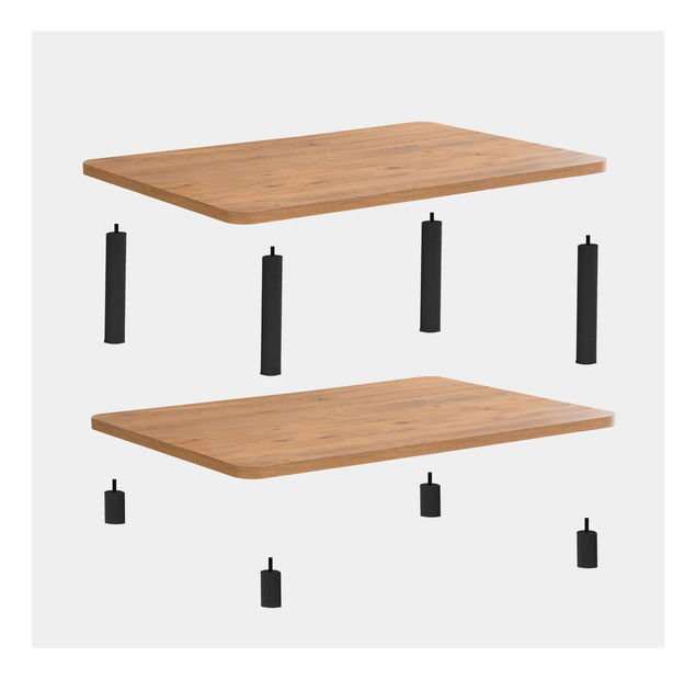 Stolić za kavu Ryder (crna + atlantski bor)