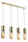 Závesné svietidlo Annika 21000-4HM (moderné/dizajnové) (zlatá matná + jantár)
