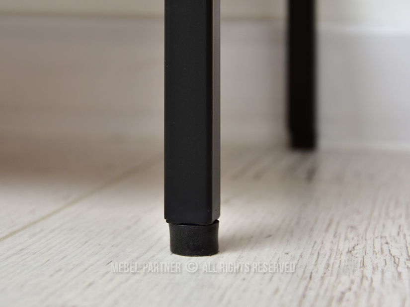 Konzolni stolić Frey (hrast + crna)