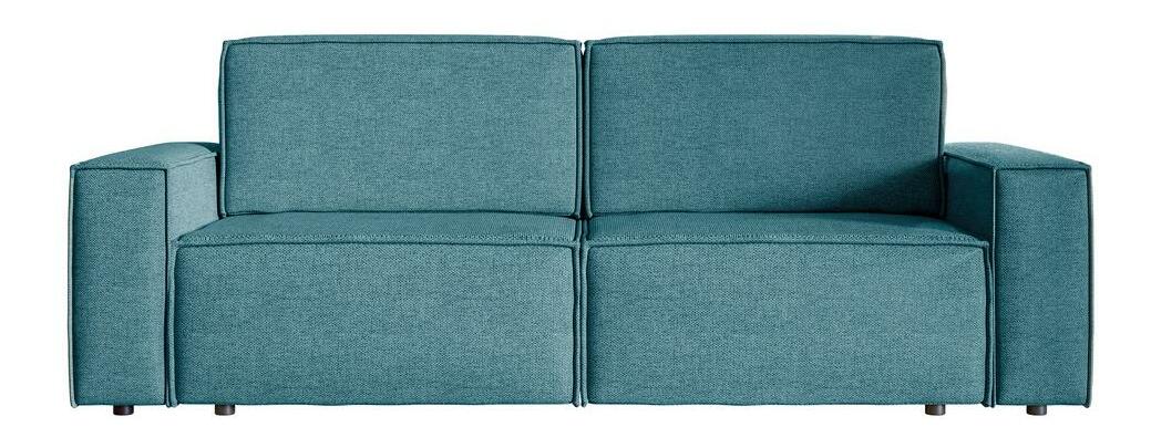 Canapea trei locuri Copenhagen (marin + negru)