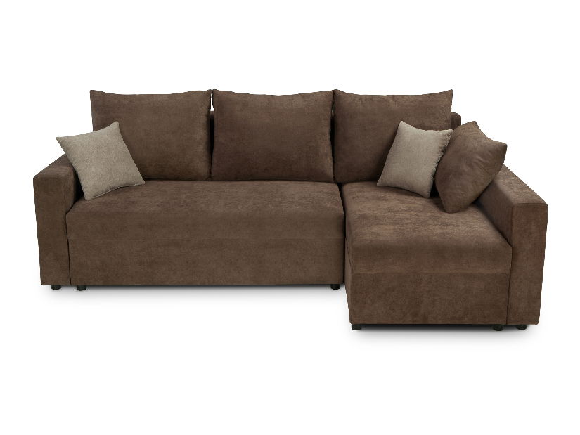 Rohová sedačka BRW Przemek II Lux 3DL.RECMU (hnedá) (P)
