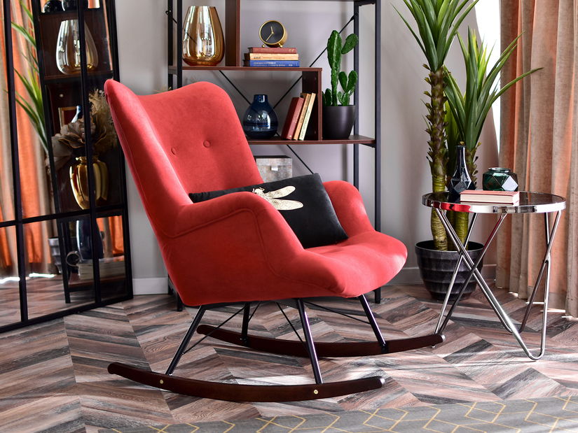 Hojdacie kreslo Laurentino (čierna)