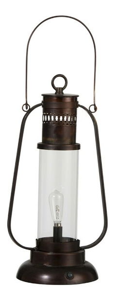 Lampa Jolipa skip Raw Ethnic (23x18x45cm) (Hnedá)