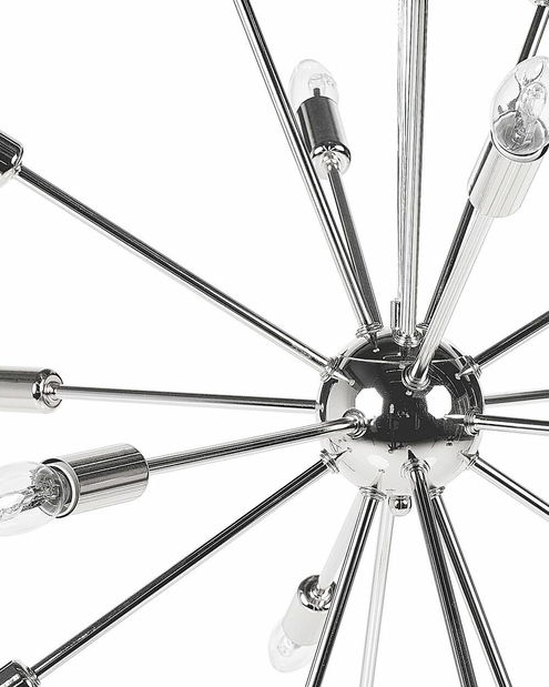 Závesná lampa Maffra (strieborná)