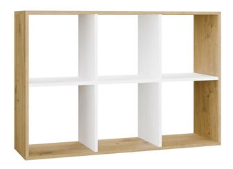 Regal Metros 3 (hrast artisan + bijela)