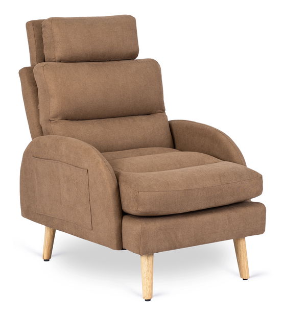 Pozícionáló fotel Hondurenas (barna) (zsámollyal)