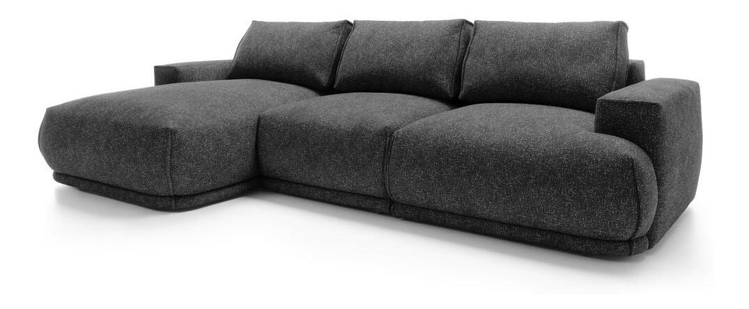 Sarokkanapé Dita (B) (grafit + fekete)