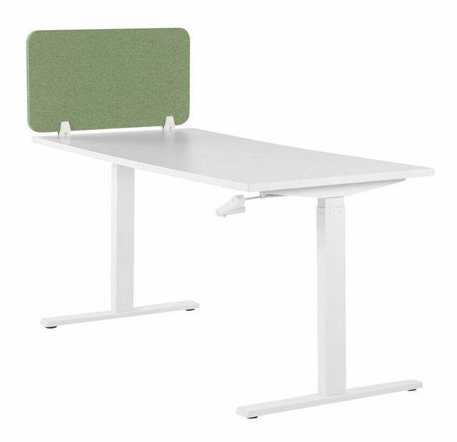 Panou separator birou 72 x 40 cm Walda (verde) 