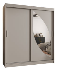 Šatníková skriňa 180 cm Milain (kašmír)