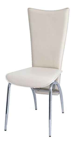 Jedálenská stolička Vanda krémová