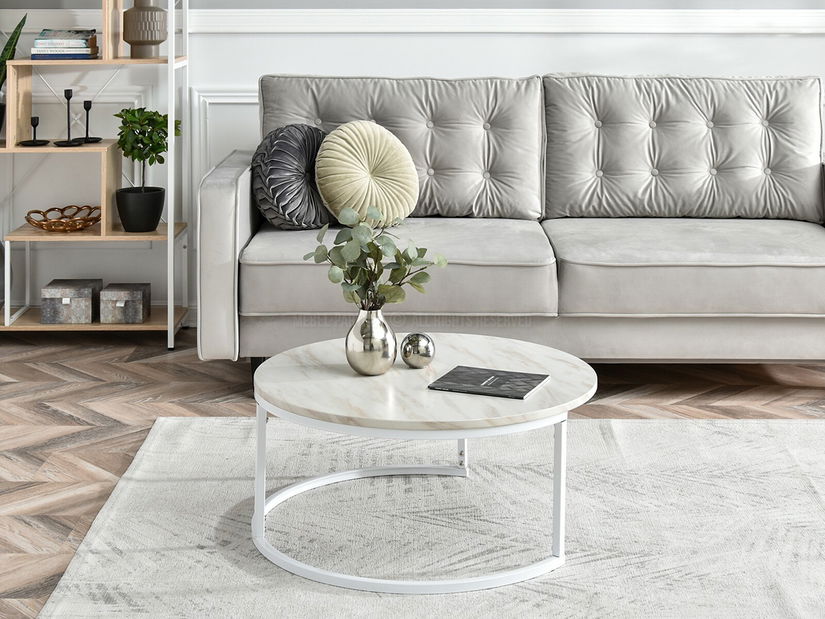 Konferenčný stolík Kolja Stolik Xl (béžová + biela)