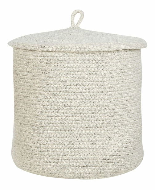 Set 2 buc coșuri depozitare Seara (alb) 