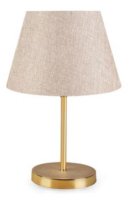 Stolová lampa Astalasso 1 (krémová + zlatá)