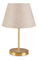 Lampă de masă Astalasso 1 (crem + Auriu)