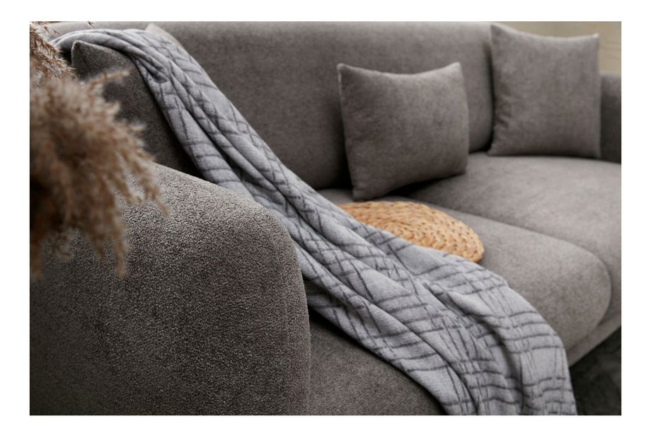 Colțar Simeon (S) (gri + auriu)