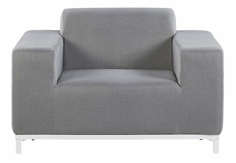 Set 2 ks záhradných kresiel Roper (sivá + biela) 