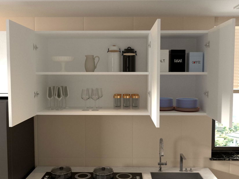 Kuchynská skrinka Sovevo 1 (biela) 