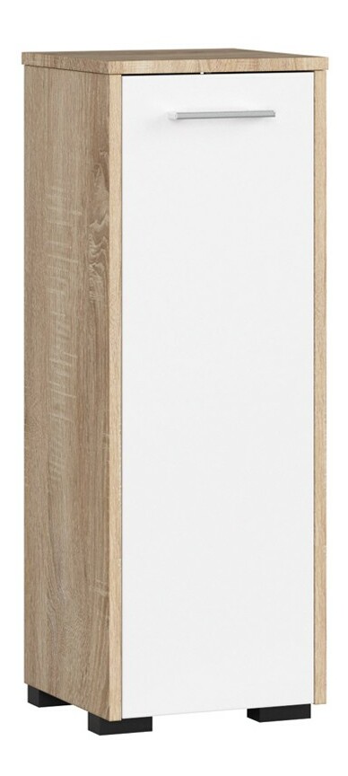 Kúpeľňová skrinka Farid TYP1 (dub sonoma + biela)